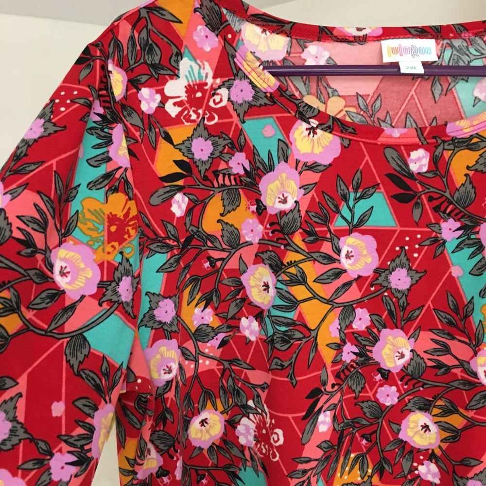 NWT LuLaRoe Debbie Dress - 2XL